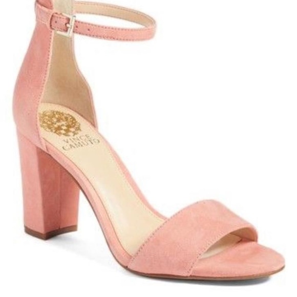 Vince Camuto Block Heels, size 9, light pink - Picture 2 of 2